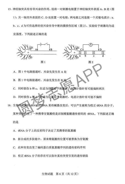八省联考河北生物答案 2021年河北生物新高考适应性测试考卷子答案权威解析