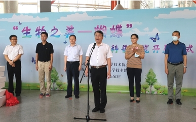河北省科协 科协要闻 王海龙出席“生物之美-蝴蝶”主题科普展览开展仪式